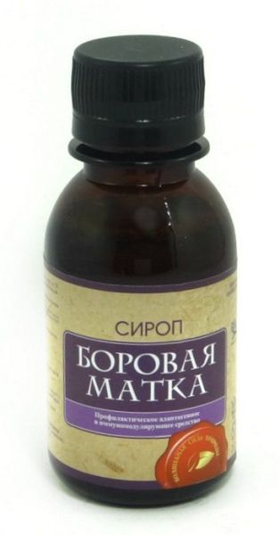 Изображение товара Боровая матка сироп «у-фарма» 100 мл Боровая матка сироп «у-фарма» 100 мл фотография
