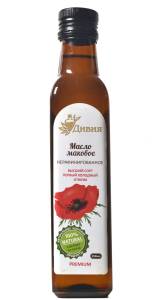Масло маковое 100% Дивия 250мл 