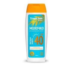 Молочко Tropic Sun для безопасного загара SPF-40 Krassa 100мл