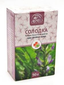 Солодка корни и корневища Алсу 50г